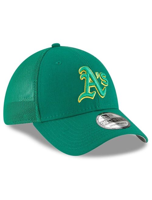 NEW ERA Youth Boys Green Oakland Athletics 2022 Batting Practice 39Thirty Flex Hat
