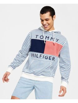 Men's Nautical Stripe Quinn Hooded Sweatshirt