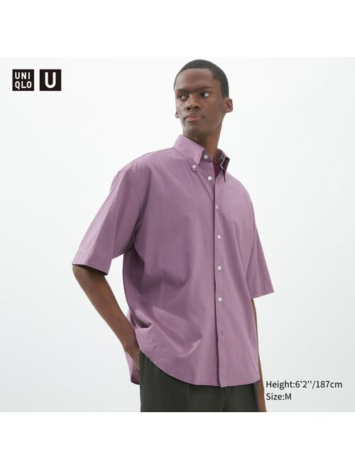 UNIQLO U Oversized Short-Sleeve Shirt