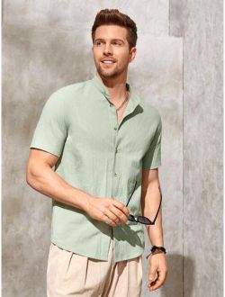 Men Button Front Shirt