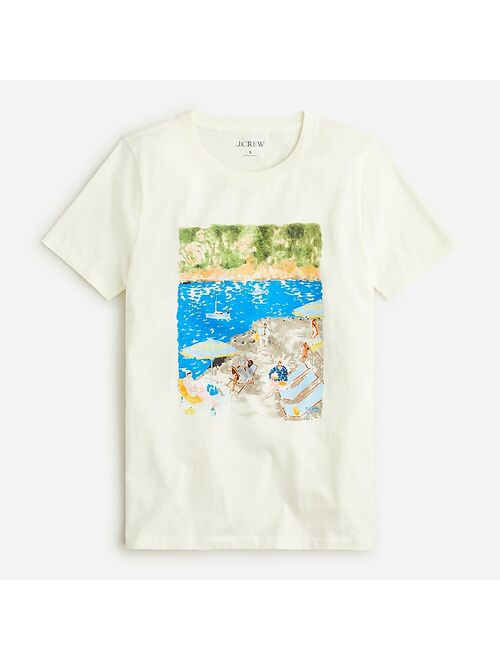 J.Crew Classic-fit summer day graphic T-shirt