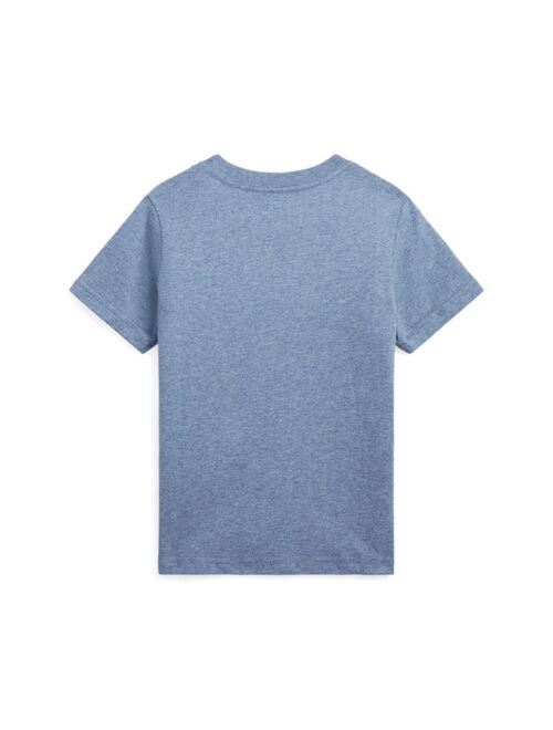 POLO RALPH LAUREN Toddler and Little Boys Cotton Jersey Crewneck Short Sleeve T-shirt