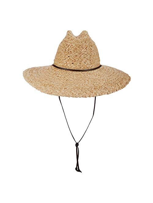 Scala Women's Raffia Lifeguard Hat, Natural, One Size