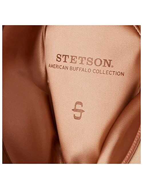 Stetson Men's 4X Buffalo Felt Seneca Western Hat - Sbsnca-413498 Silver Sand