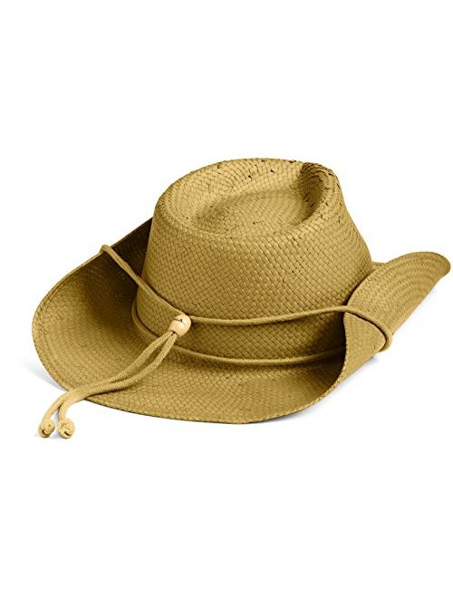 Scala Dorfman Pacific Women's Shapeable Toyo Western Hat