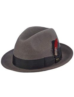 Classico Men's Wool Felt Fedora Hat