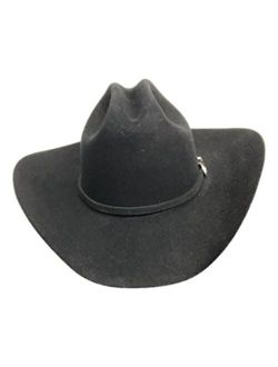 Men's 4X Corral Buffalo Felt Cowboy Hat - Sbcral-754098 Silver Sand