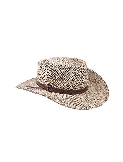 Stetson Gambler Straw Cowboy Wheat Hat
