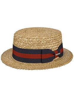 Boater Wheat Straw Hat Women/Men -