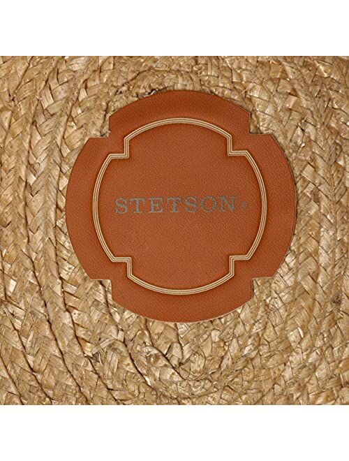 Stetson Boater Wheat Straw Hat Women/Men -
