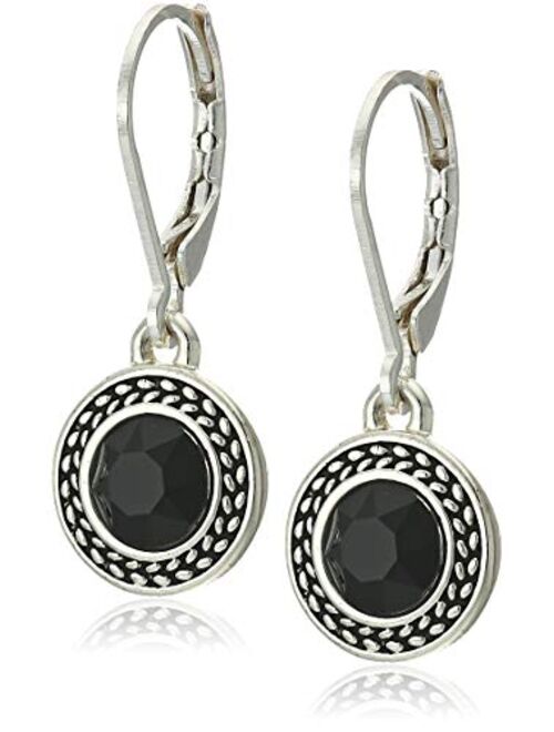 Anne Klein Napier Women's Pierced Earrings Pearl Drop Leverback