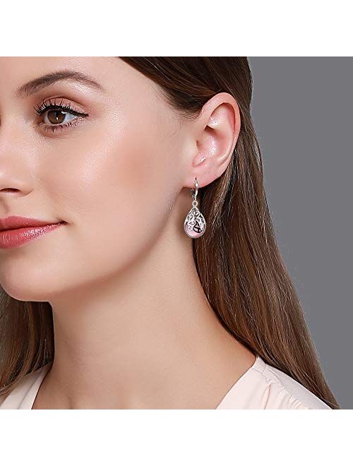Sunnyouth 12/14 Pairs Drop Dangle Earrings for Women Boho Jewelry Waterdrop Earrings Set for Girls