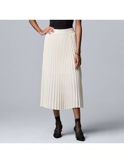 Plisse Pleated Skirt