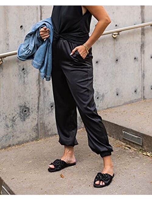The Drop Women's Black Jogger Pant by @kerrently