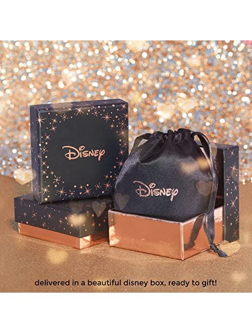 Disney Womens Minnie Mouse Birthstone Stud Earrings - Minnie Mouse Earrings - Birthstone Jewelry - Disney Jewelry