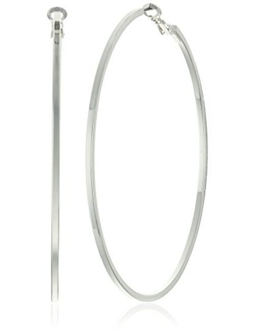 GUESS Basic Extra-Large Thin Hoop Earrings