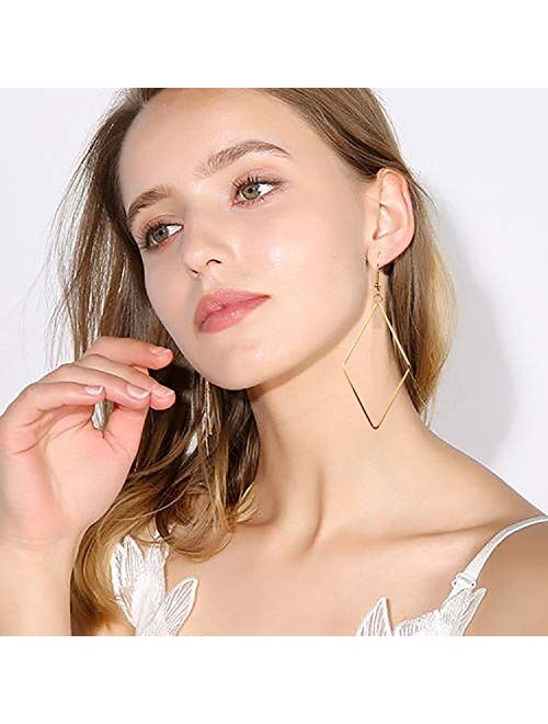 AROIC 63/75/93 Pairs Fashion Earrings with Tassel Earrings Layered Ball Dangle Hoop Stud Jacket Earrings for Women Girls Jewelry Fashion and Valentine Birthday Party Gift