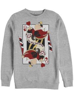 Men's Queen Of Hearts Long Sleeve T-Shirt