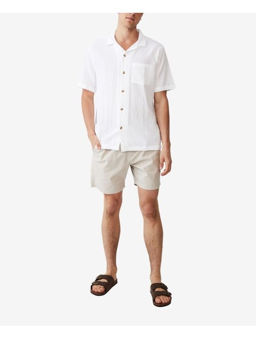 COTTON ON Men's Riviera Short Sleeve Shirt