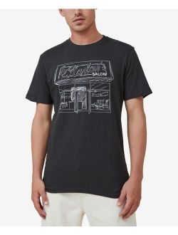 Men's Tbar Collab Music Crew Neck T-shirt