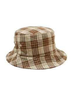 Men's Check Bucket Hat
