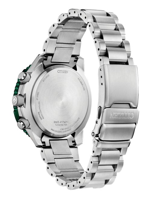CITIZEN Eco-Drive Men's Chronograph Promaster Sky Stainless Steel Bracelet Watch 46mm