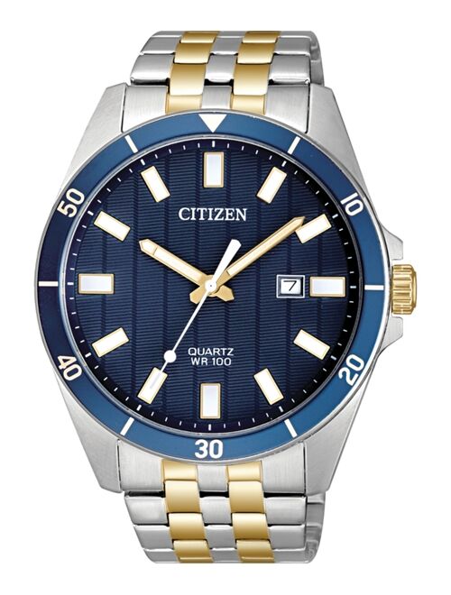 CITIZEN Men's Quartz Two-Tone Stainless Steel Bracelet Watch 42mm