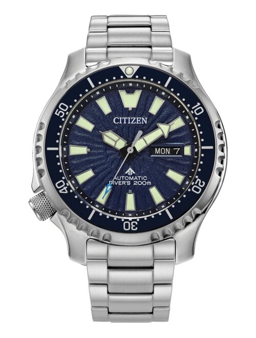 CITIZEN Men's Automatic Promaster Stainless Steel Bracelet Watch 44mm