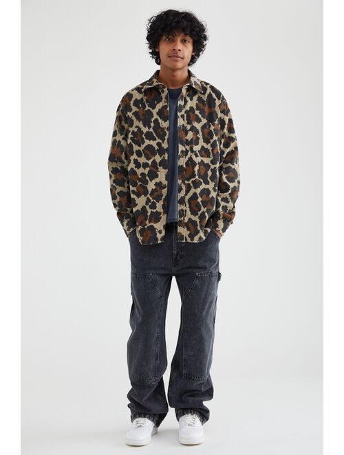 Urban Outfitters UO Patterned Cord Overshirt