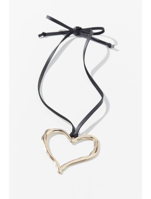 Urban Outfitters Silvia Icon Pendant Cord Necklace