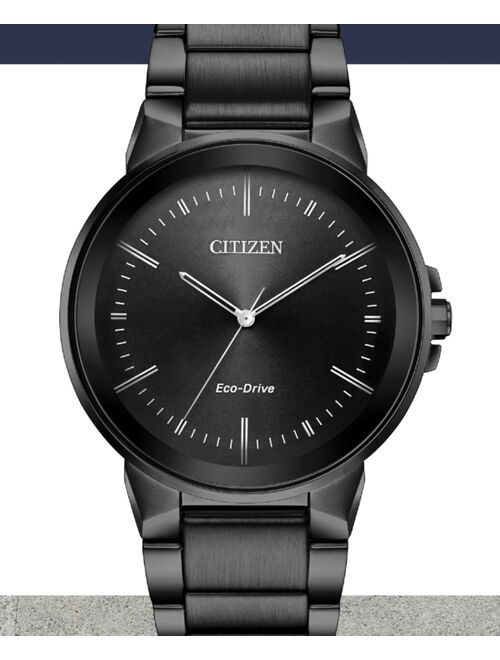 CITIZEN Men's Eco-Drive Axiom Gray Stainless Steel Bracelet Watch 41mm