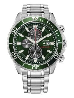 Eco-Drive Men's Chronograph Promaster Dive Stainless Steel Bracelet Watch 44mm