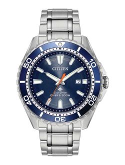 Eco-Drive Men's Promaster Diver Stainless Steel Bracelet Watch 44mm