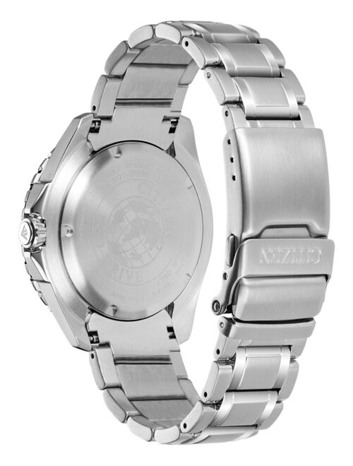 CITIZEN Eco-Drive Men's Promaster Diver Stainless Steel Bracelet Watch 44mm