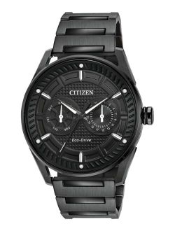 Drive from Citizen Eco-Drive Men's Black Stainless Steel Bracelet Watch 42mm
