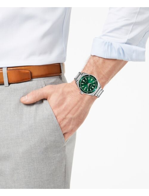 CITIZEN Eco-Drive Men's Brycen Stainless Steel Bracelet Watch 43mm