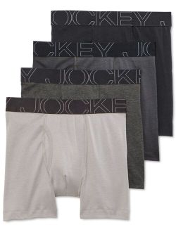 ActiveBlend 5"" Boxer Brief - 4 Pack