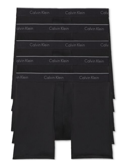 Calvin Klein Men's Micro Stretch Boxer Briefs, 5-Pack