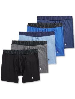 Men's Classic-Fit Boxer Briefs, 5-Pack