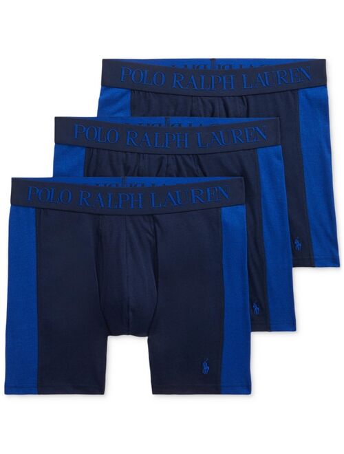 Polo Ralph Lauren Men's 4D Flex Max Boxer Brief, 3-Pack