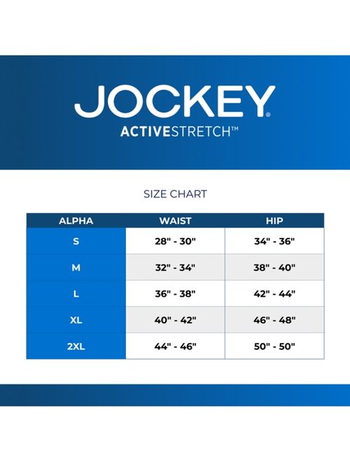 Jockey ActiveStretch Brief - 4 Pack
