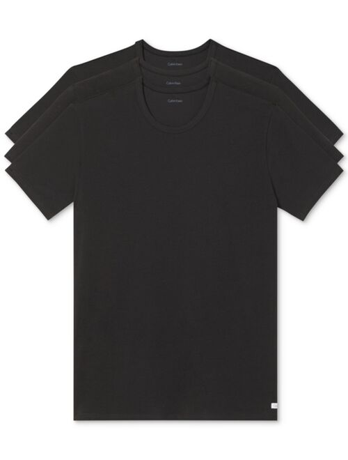 Calvin Klein Men's 3-Pack Cotton Stretch Crewneck T-Shirts