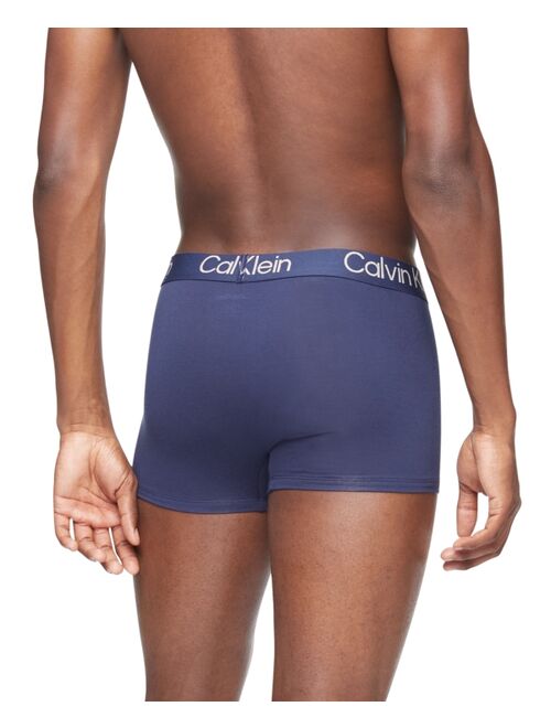 Calvin Klein Men's Ultra Soft Modern Modal Trunk 3pk