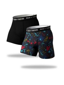 Men's Super Fit Boxer Briefs, Pack of 2
