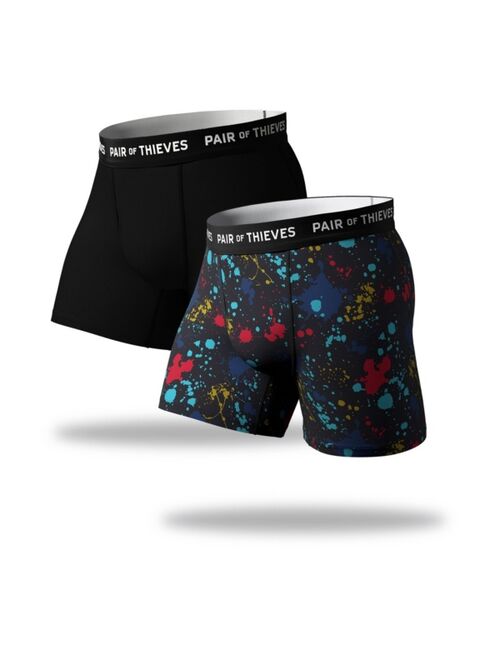 Pair of Thieves Men's Super Fit Boxer Briefs, Pack of 2