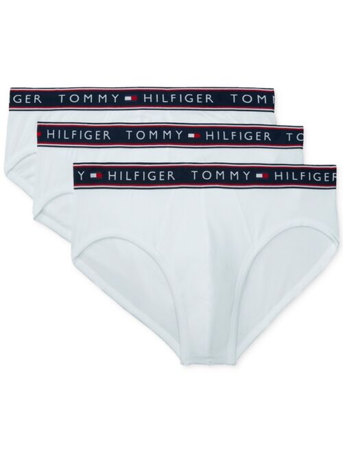 Tommy Hilfiger Men's 3-Pk. Moisture-Wicking Stretch Briefs