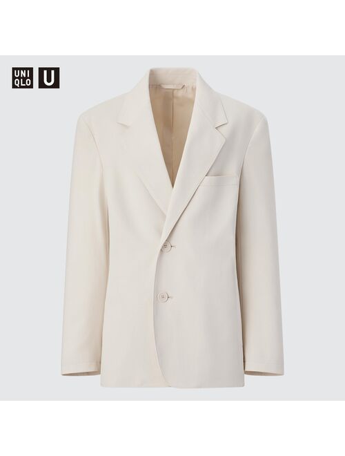 UNIQLO U Women's Single Breasted Jersey Tailored Jacket
