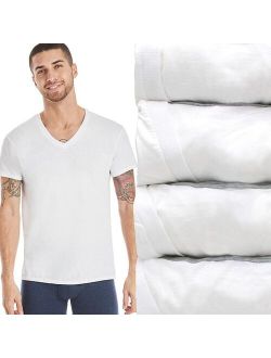 Ultimate 4-pack ComfortBlend V-neck Tees