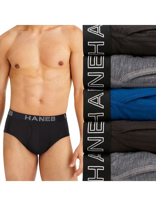 Men's Hanes Ultimate 5-Pack Comfort Flex Fit Total Support Pouch Briefs