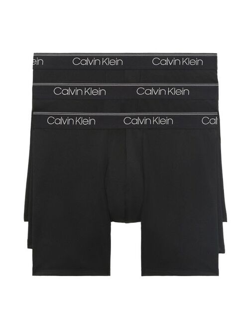 Men's Calvin Klein Micro-Stretch 3-Pack Long Boxer Brief
